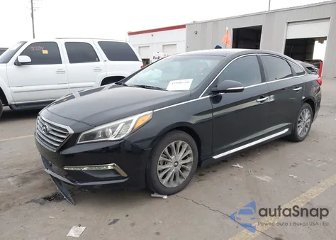 2015 Hyundai Sonata Limited из США, поврежденный, VIN 5NPE34AF8FH030401